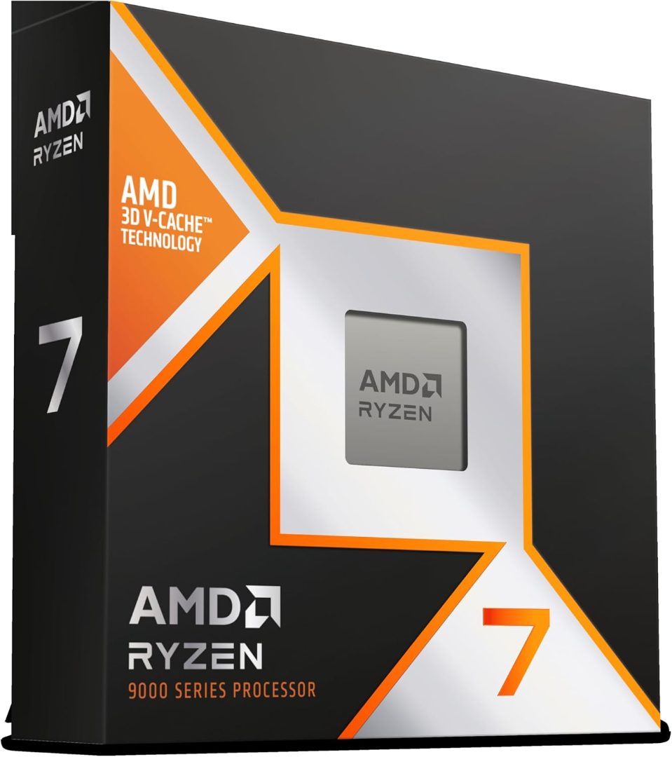 Alternative view of AMD RYZEN 7 9800X3D 8-Core, 16-Thread Desktop Processor