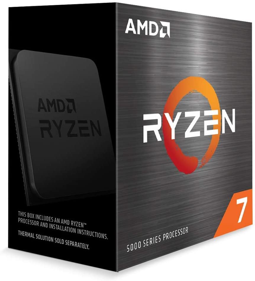 Alternative view of AMD Ryzen 7 5800X (8 Core - 16 Thread) Unlocked