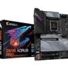 GIGABYTE Z690 AORUS PRO LGA 1700 Intel Z690 ATX Motherboard with DDR5, Quad M.2, PCIe 5.0, USB 3.2 Gen2X2 Type-C, WiFi 6, 2.5GbE LAN