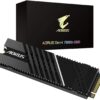GIGABYTE AORUS Gen4 7000s SSD 1TB PCIe 4.0 NVMe M.2, Nanocarbon Coated Aluminum Heatsink, 3D TLC NAND, SSD GP-AG70S1TB