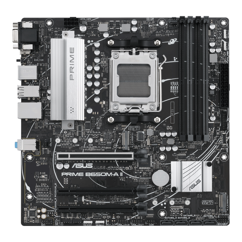 Alternative view of ASUS B650M PRIME B650M-A II