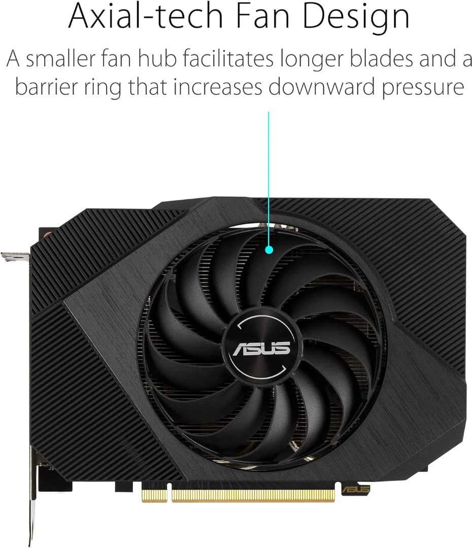 Alternative view of ASUS Phoenix NVIDIA GeForce RTX 3060 V2