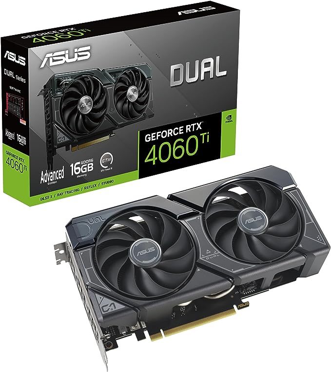 ASUS Dual RTX 4060 Ti 16GB OC GDDR6