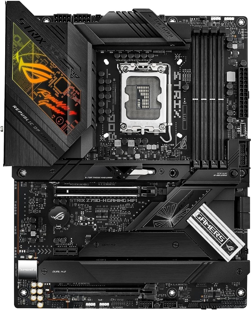 Alternative view of ASUS ROG STRIX Z790-H Gaming (WiFi 6E)
