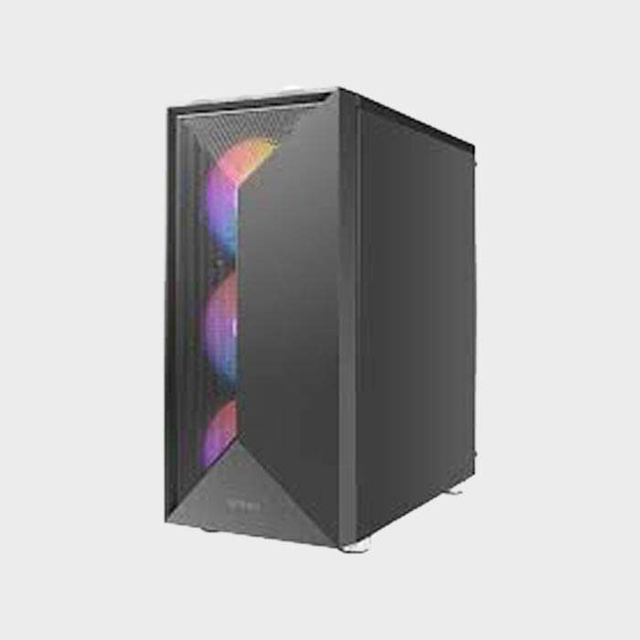 Alternative view of Antec NX320 3Fan 120M ARGB & PSU Antec Atom B650 80  Plus Bronze