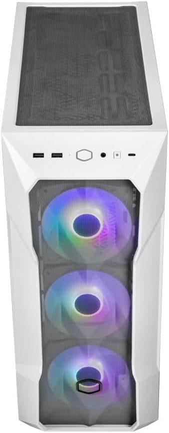 Alternative view of Cooler Master MASTERBOX TD500 MESH V2 White