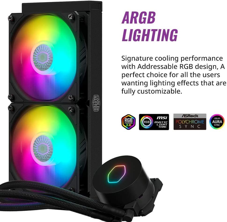 Alternative view of Cooler Master MasterLiquid ML240L ARGB V2