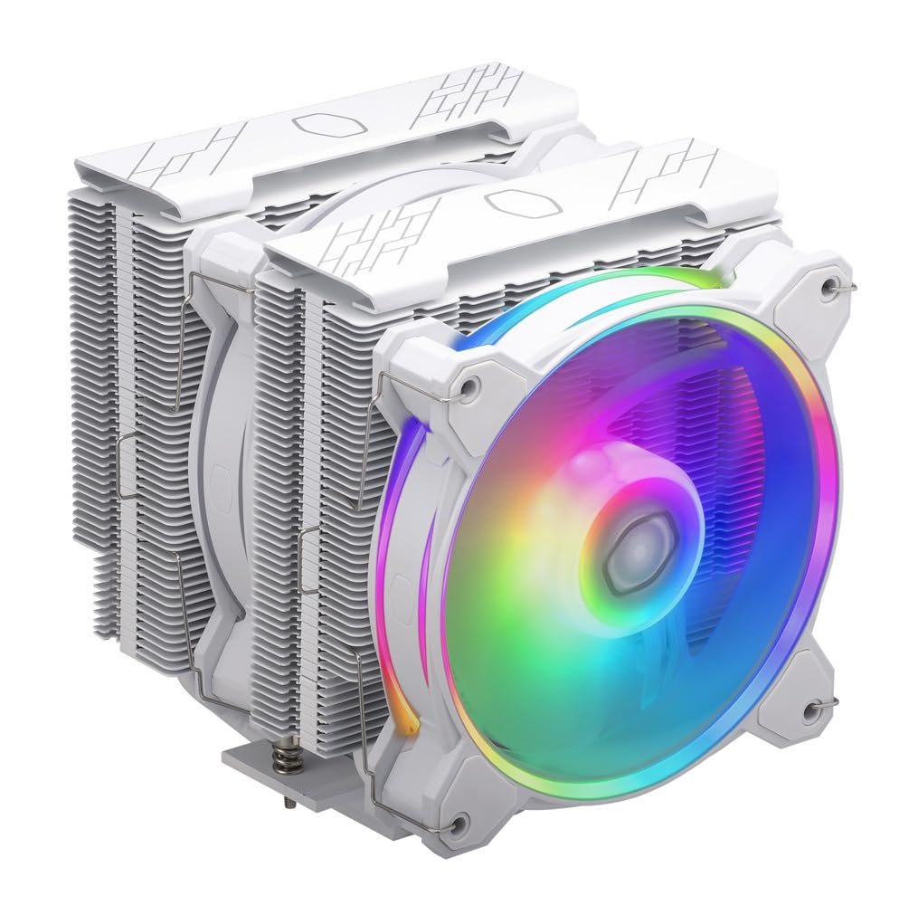 Alternative view of Cooler Master Hyper 622 Halo White Dual