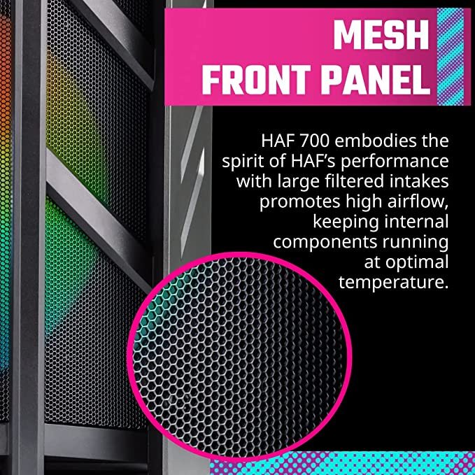Alternative view of Cooler Master HAF 700 E-ATX