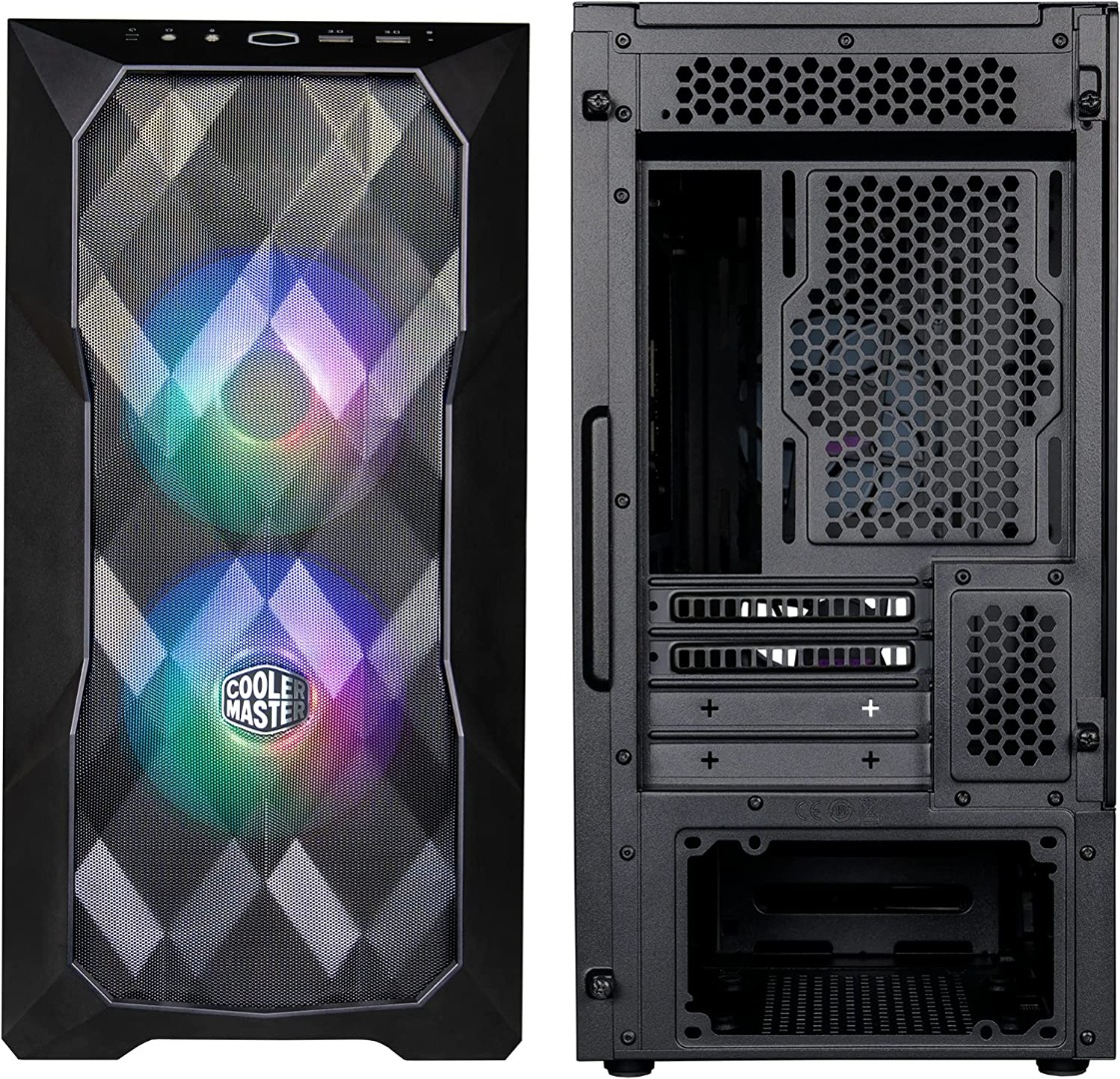 Alternative view of Cooler Master TD300 Mesh Micro-ATX Tower