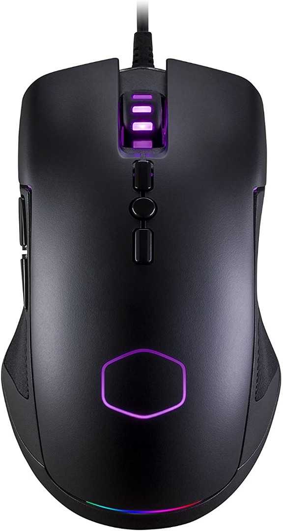 Cooler Master Optical Gaming Mouse (USB/Black/10000dpi/8 Buttons/RGB LED) - MasterMouse CM310