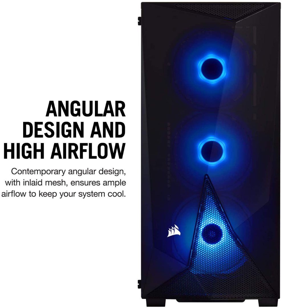 Alternative view of Corsair Carbide Series SPEC-DELTA RGB Mid-Tower ATX