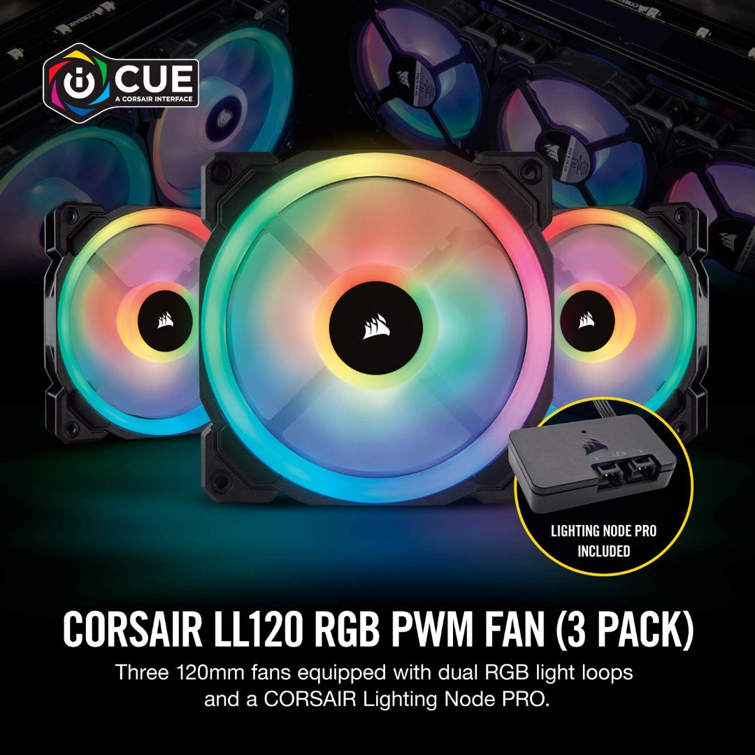 Alternative view of Corsair LL Series LL120 RGB