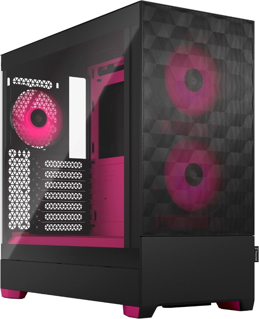 Fractal Pop Air RGB Magenta Core TG Clear Tint