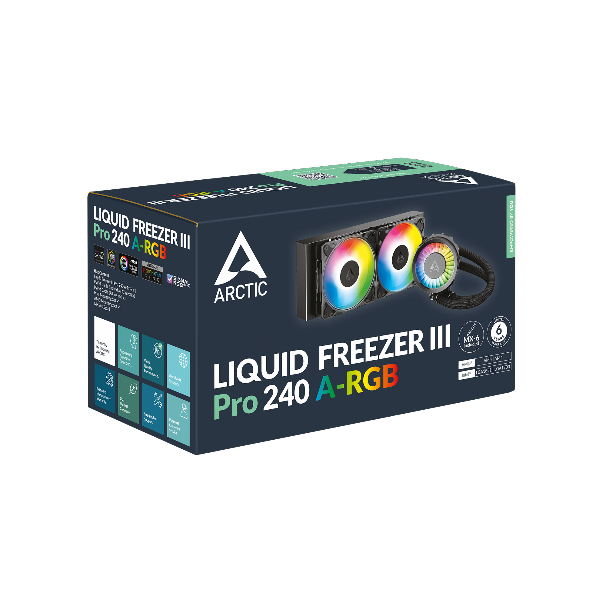 Arctic Liquid Freezer III PRO 240 A- RGB - Image 5