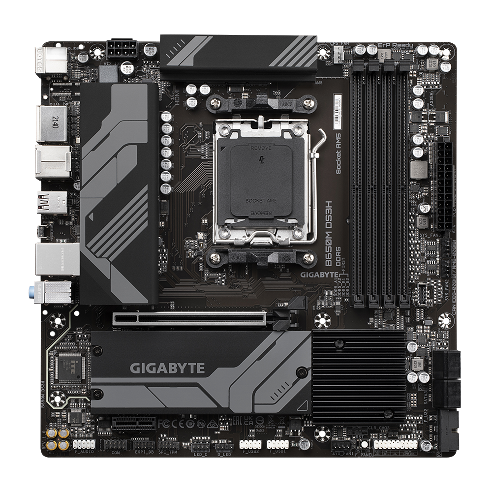 Alternative view of GIGABYTE B650M DS3H