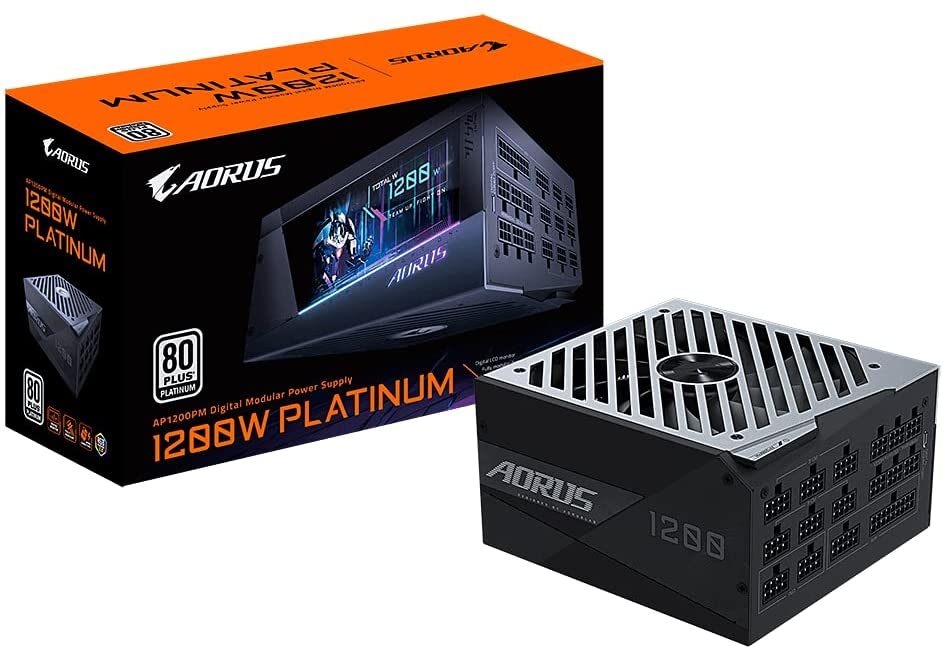 GIGABYTE AORUS AP1200PM 1200W 80 Plus Platinum ATX Modular