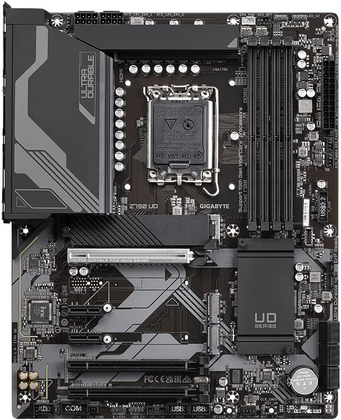 Alternative view of GIGABYTE Z790 UD DDR4 INTEL 13TH & 14TH GEN LGA 1700 ATX MOTHERBOARD