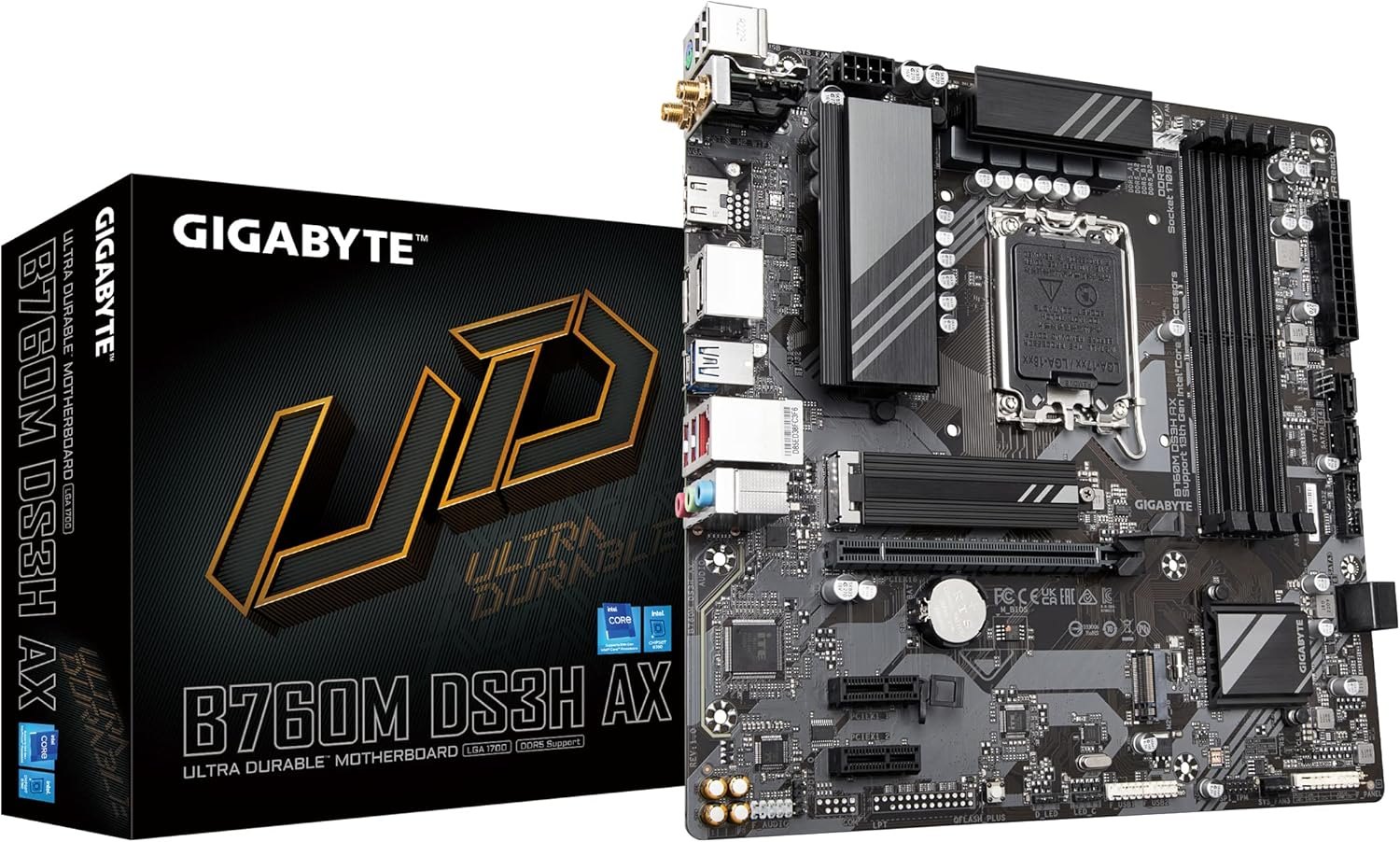 GIGABYTE B760M DS3H AX Rev 1.2