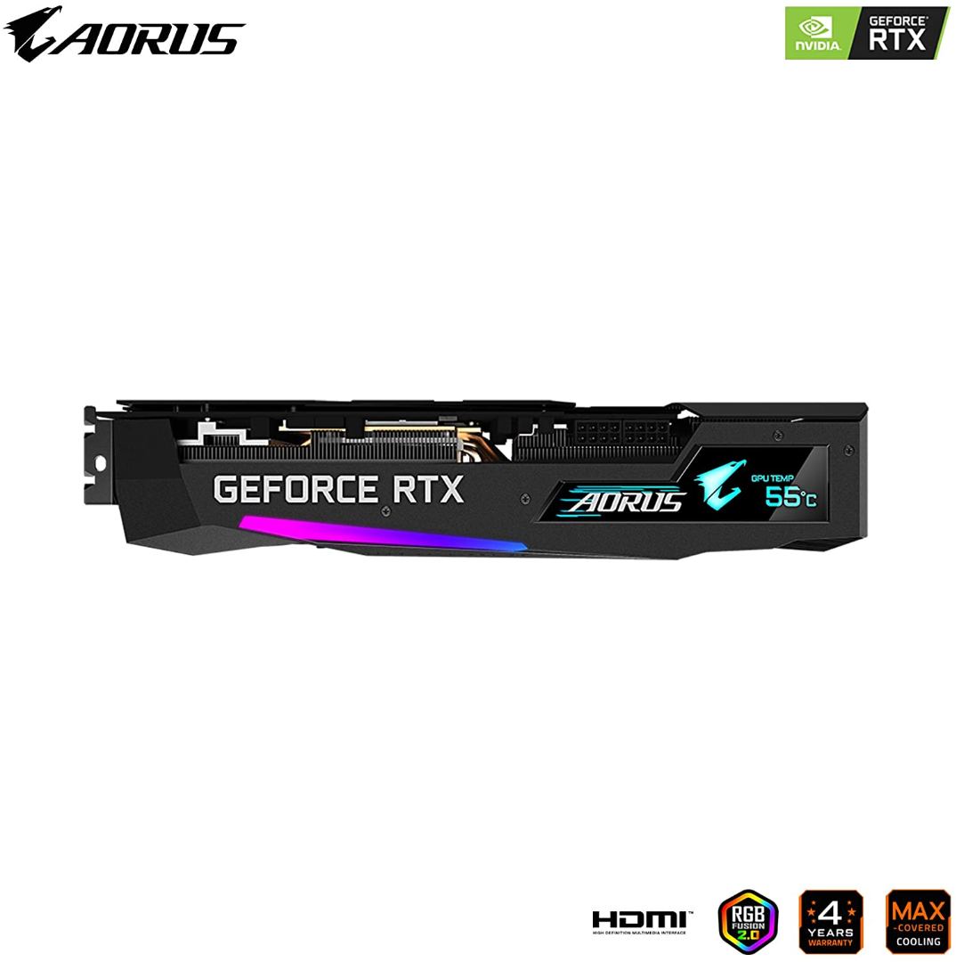 Alternative view of Gigabyte AORUS GeForce RTX 3070 MASTER