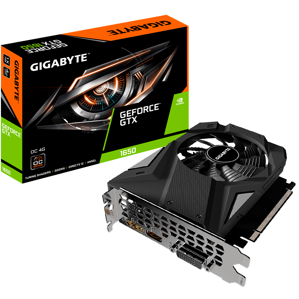 Gigabyte GTX 1650 D6 OC 4G
