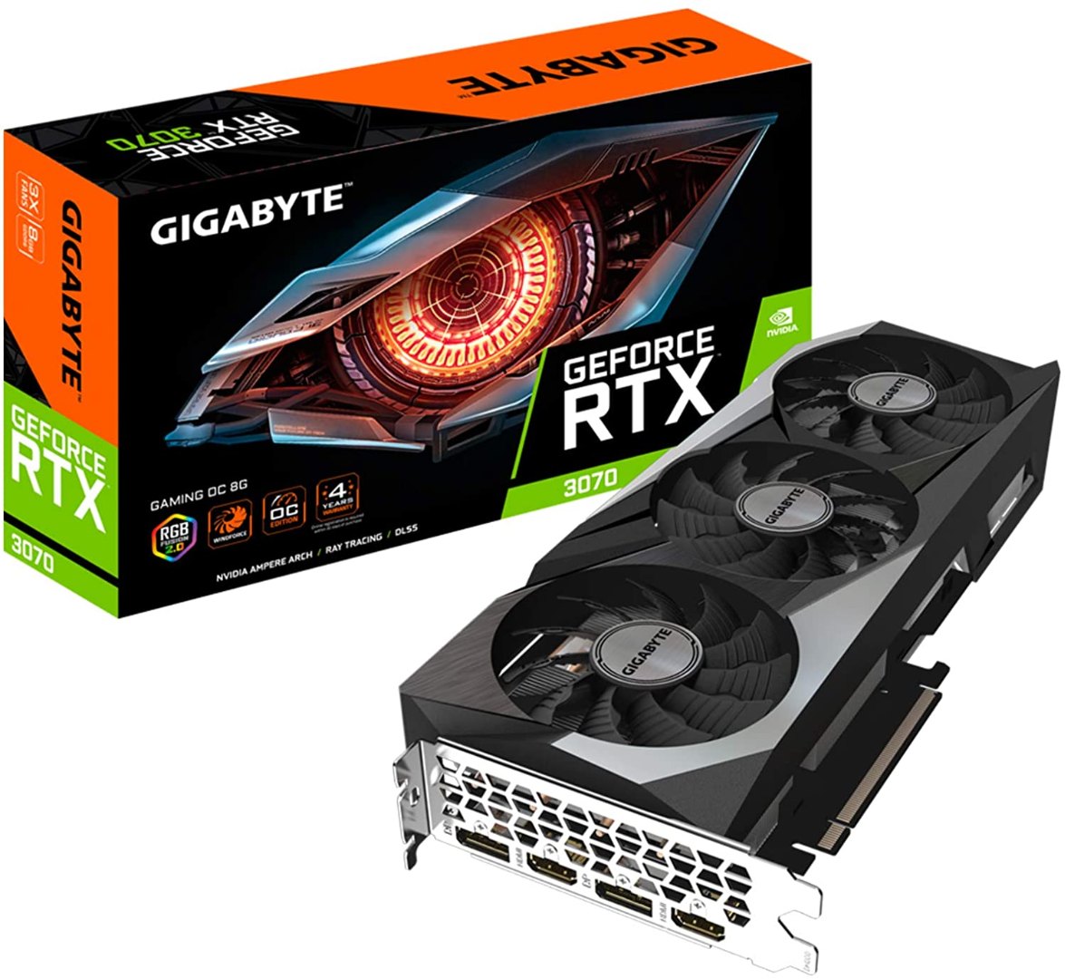 Gigabyte GeForce RTX 3070 GAMING OC 8GB