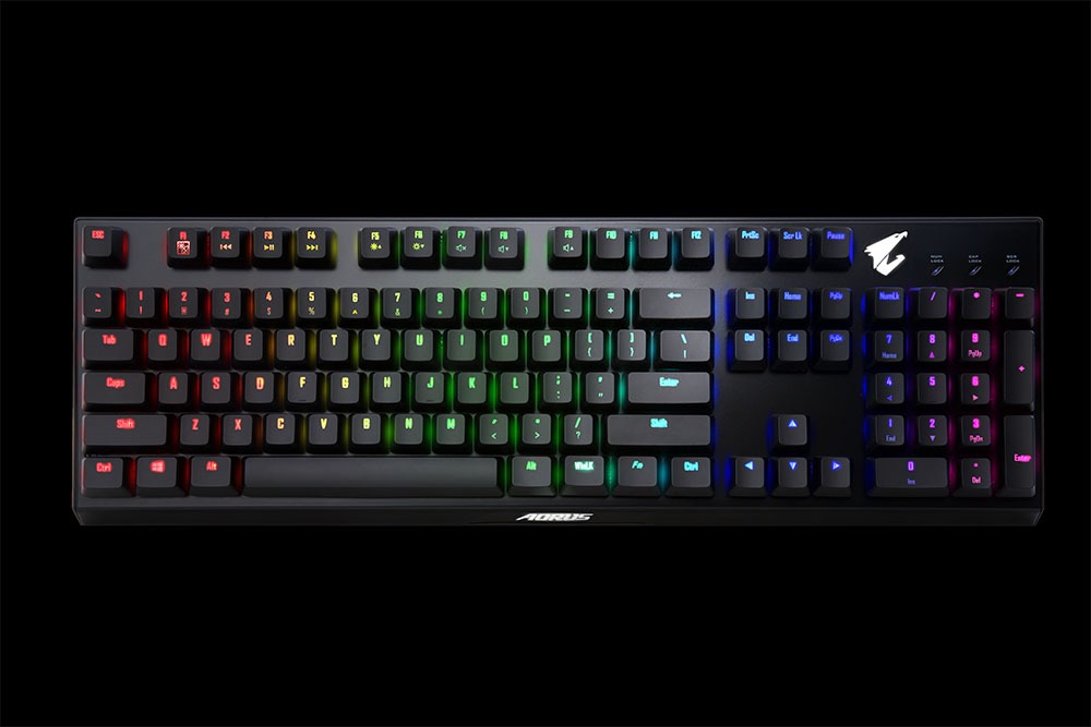 GIGABYTE AORUS K9 Optical RGB Gaming Keyboard - Blue Switch
