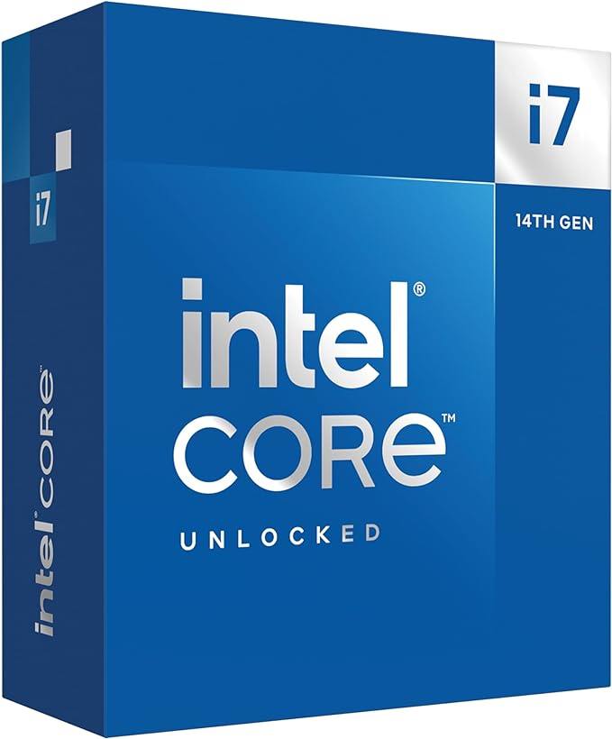 Intel Core i7-14700K 20 cores (8 P-cores & 12 E-cores), Integrated Graphics - Unlocked