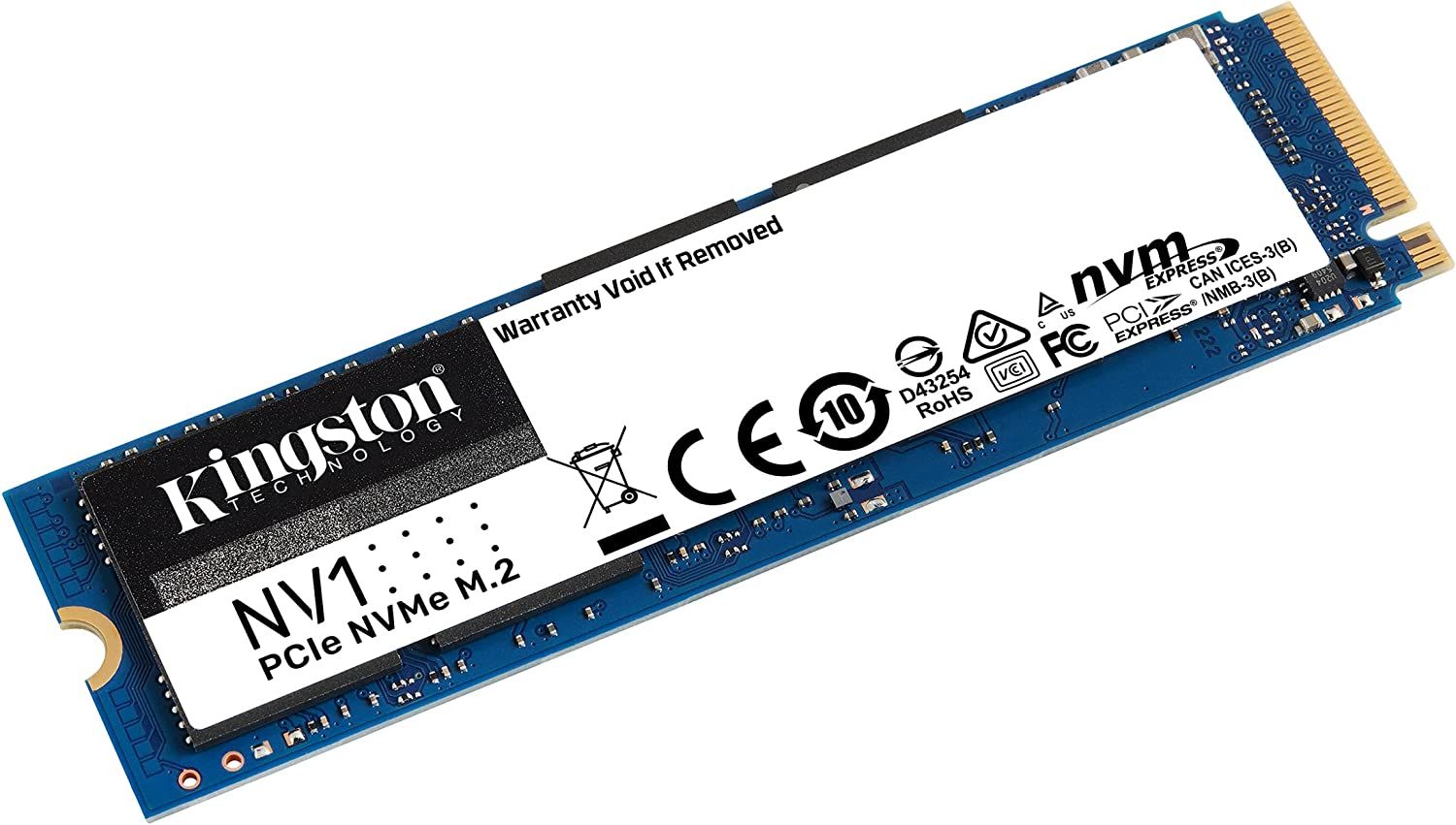 Kingston NV2 NVMe PCIe SSD 500G M.2 2280 - SNVS/500G