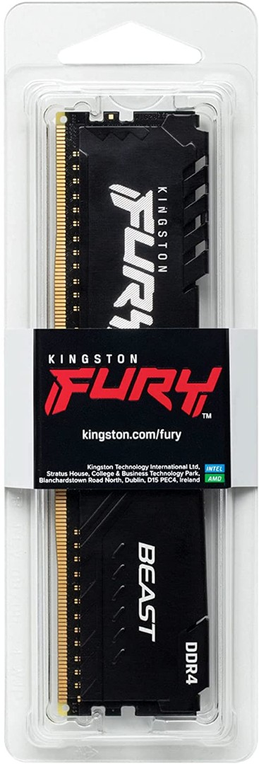 Kingston FURY Beast 8GB 3200MHz DDR4 CL16, Black