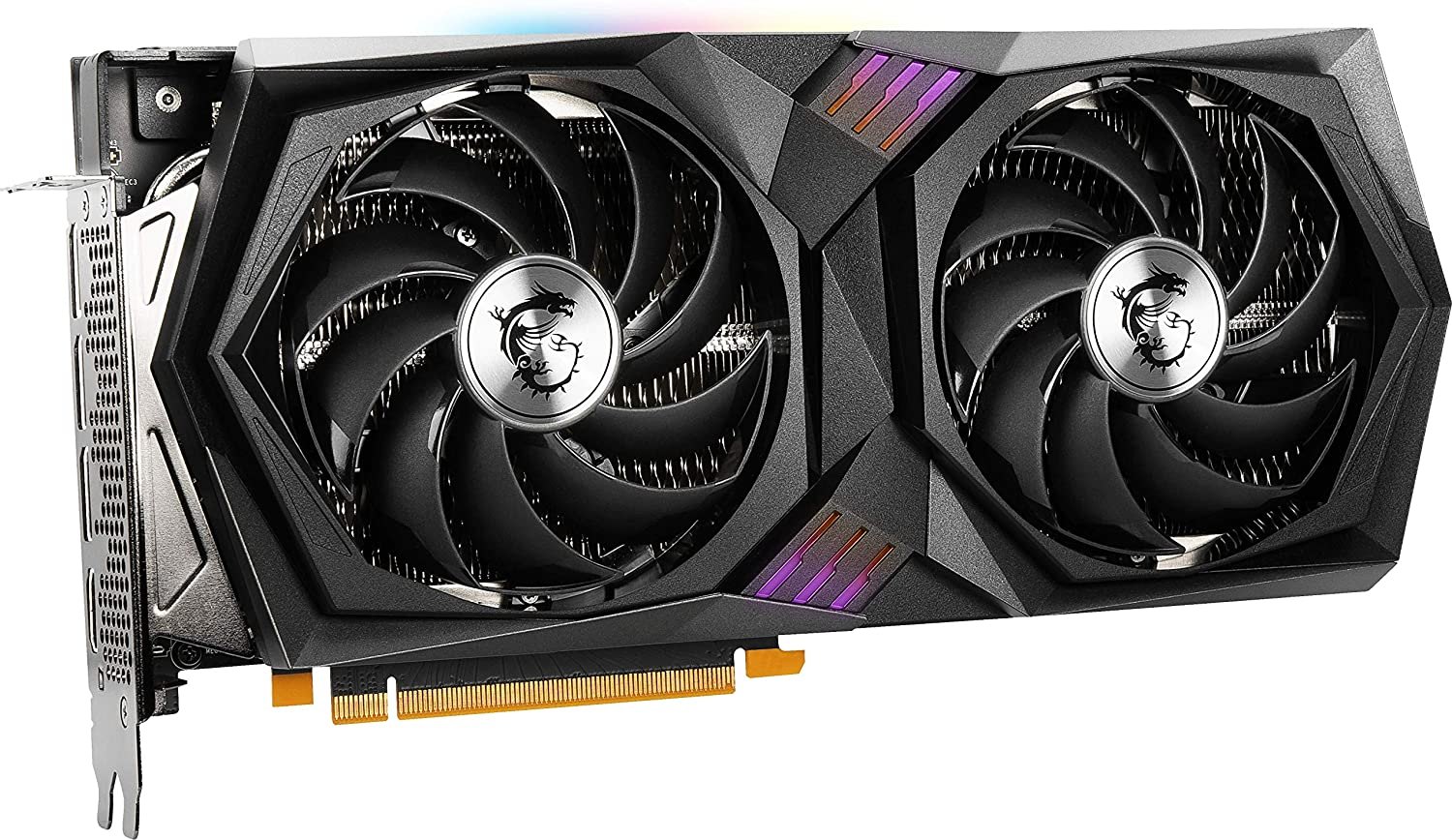 Alternative view of MSI Gaming GeForce RTX 3060 12GB 15 Gbps GDRR6 192-Bit HDMI/DP PCIe 4 Twin-Frozr Torx Fan Ampere RGB OC Graphics Card (RTX 3060 Gaming X 12G)