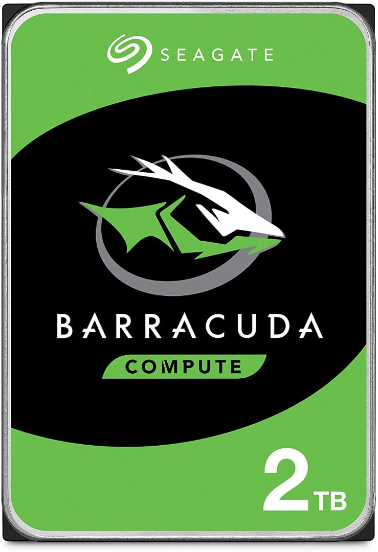 Seagate BarraCuda 2 TB Internal HDD – 3.5 Inch 7200 RPM