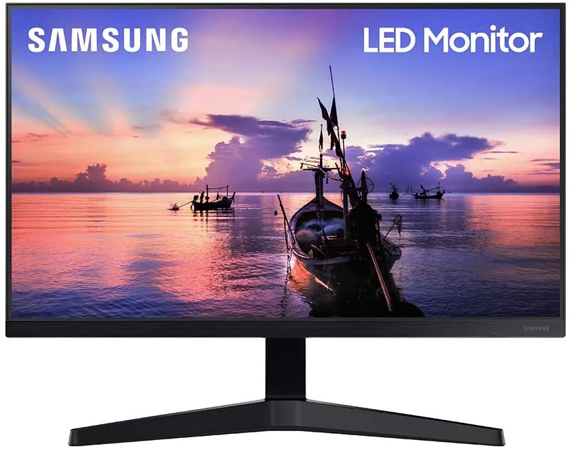 SAMSUNG T350 Series 24-Inch FHD 1080p Computer Monitor, 75Hz, IPS Panel, HDMI, VGA (D-Sub), 3-Sided Border-Less, FreeSync
