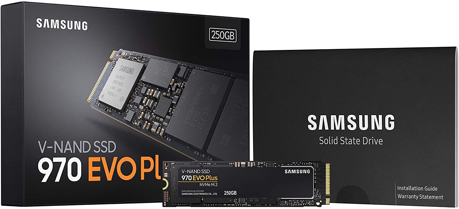 Samsung 970 EVO Plus Series - 250GB PCIe NVMe - M.2