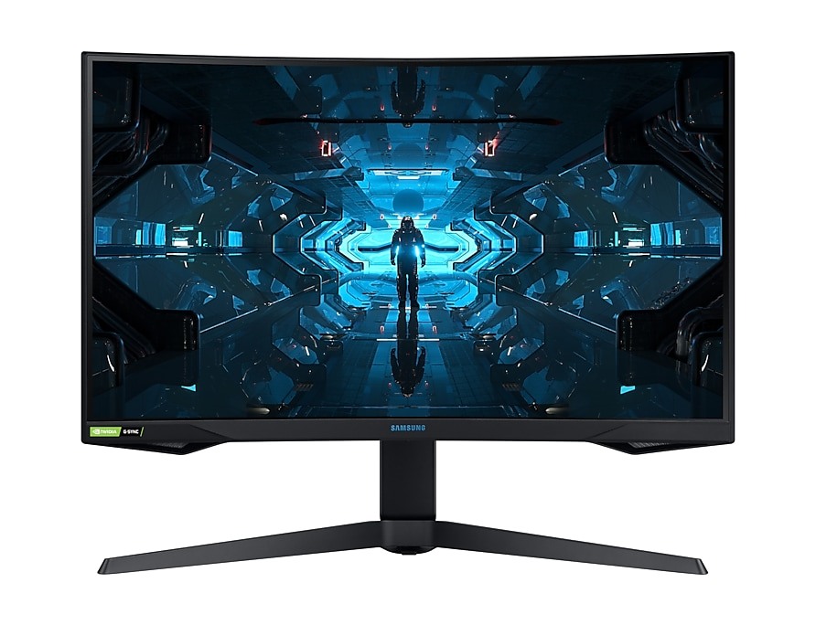SAMSUNG Odyssey G7 Series 32-Inch WQHD (2560x1440) Gaming Monitor, 240Hz, Curved, 1ms, HDMI, G-Sync, FreeSync Premium Pro (LC32G75TQSNXZA)