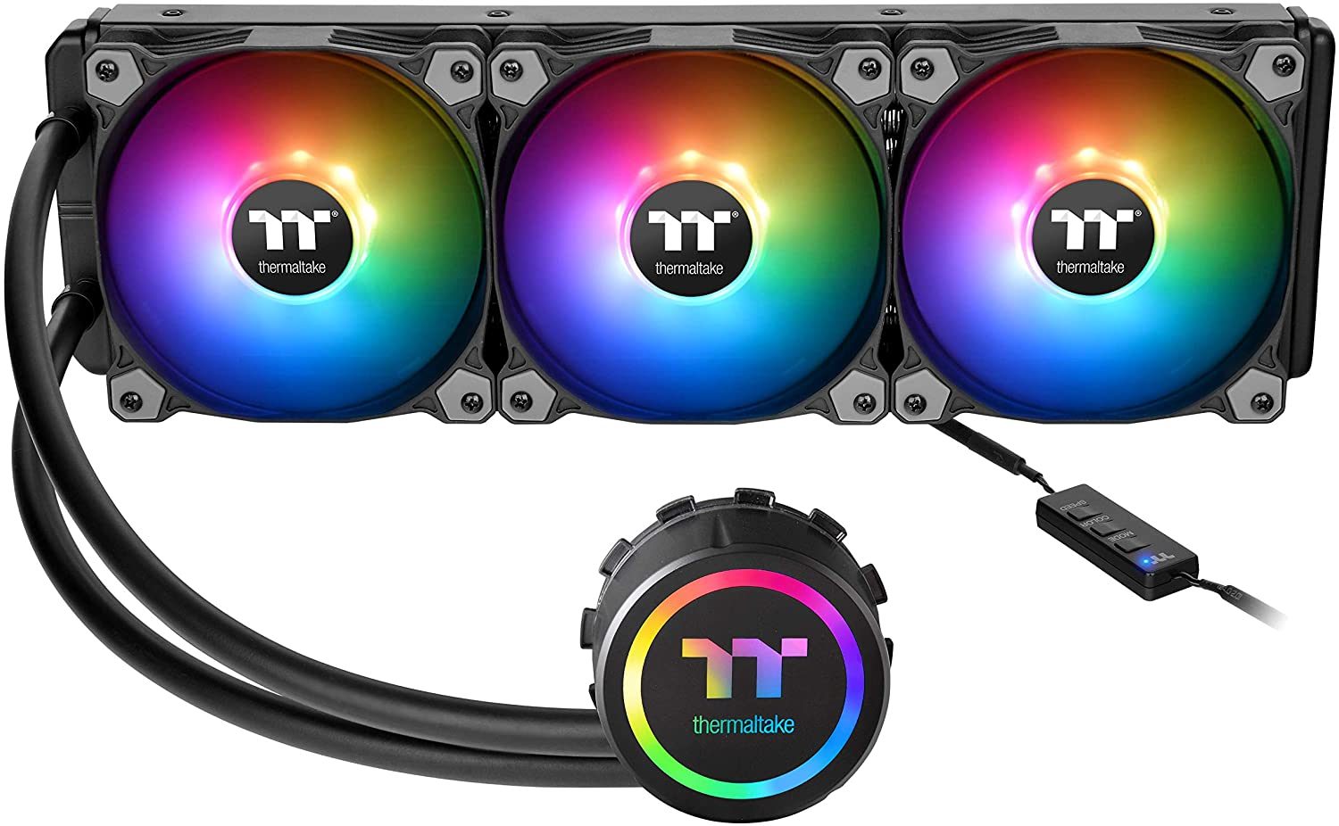 Thermaltake Water 3.0 ARGB Motherboard Sync Edition AMD/Intel LGA1200 Ready 360 All-in-One Liquid Cooling System