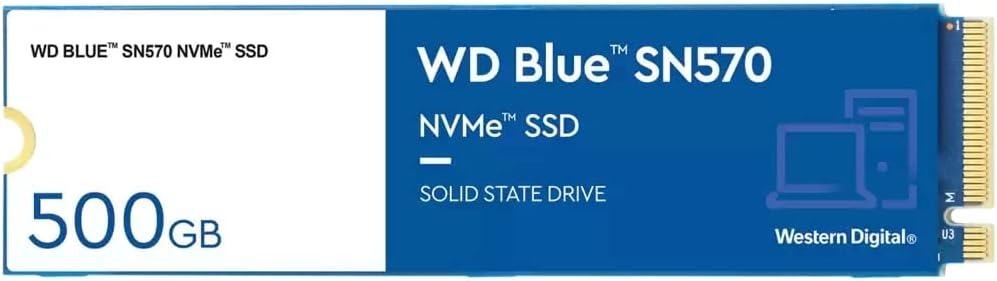 WD Blue SN570 NVMe SSD 500GB