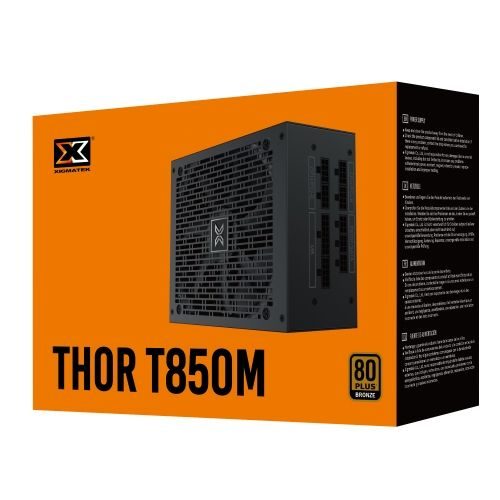 XIGMATEK THOR T850M 850W 80 Plus Bronze Fully Modular Power Supply