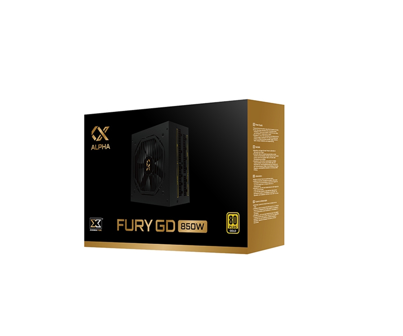 XIGMATEK FURY 850W 80 Plus GOLD FULL MODULAR POWER Supply