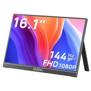 Arzopa Portable Monitor Z1FC 16.1 inch 144Hz