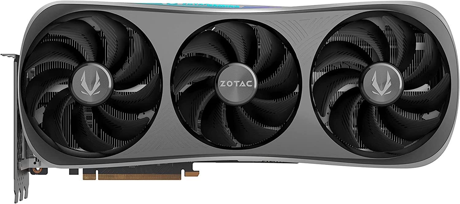 Alternative view of ZOTAC Gaming GeForce RTX 4090 Trinity OC 24GB GDDR6X 384-bit 21 Gbps PCIE 4.0 Gaming Graphics Card, IceStorm 3.0 Advanced Cooling, Spectra 2.0 RGB Lighting