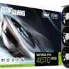 ZOTAC Gaming GeForce RTX 4070 Super Trinity OC Black Edion 12GB GDDR6X