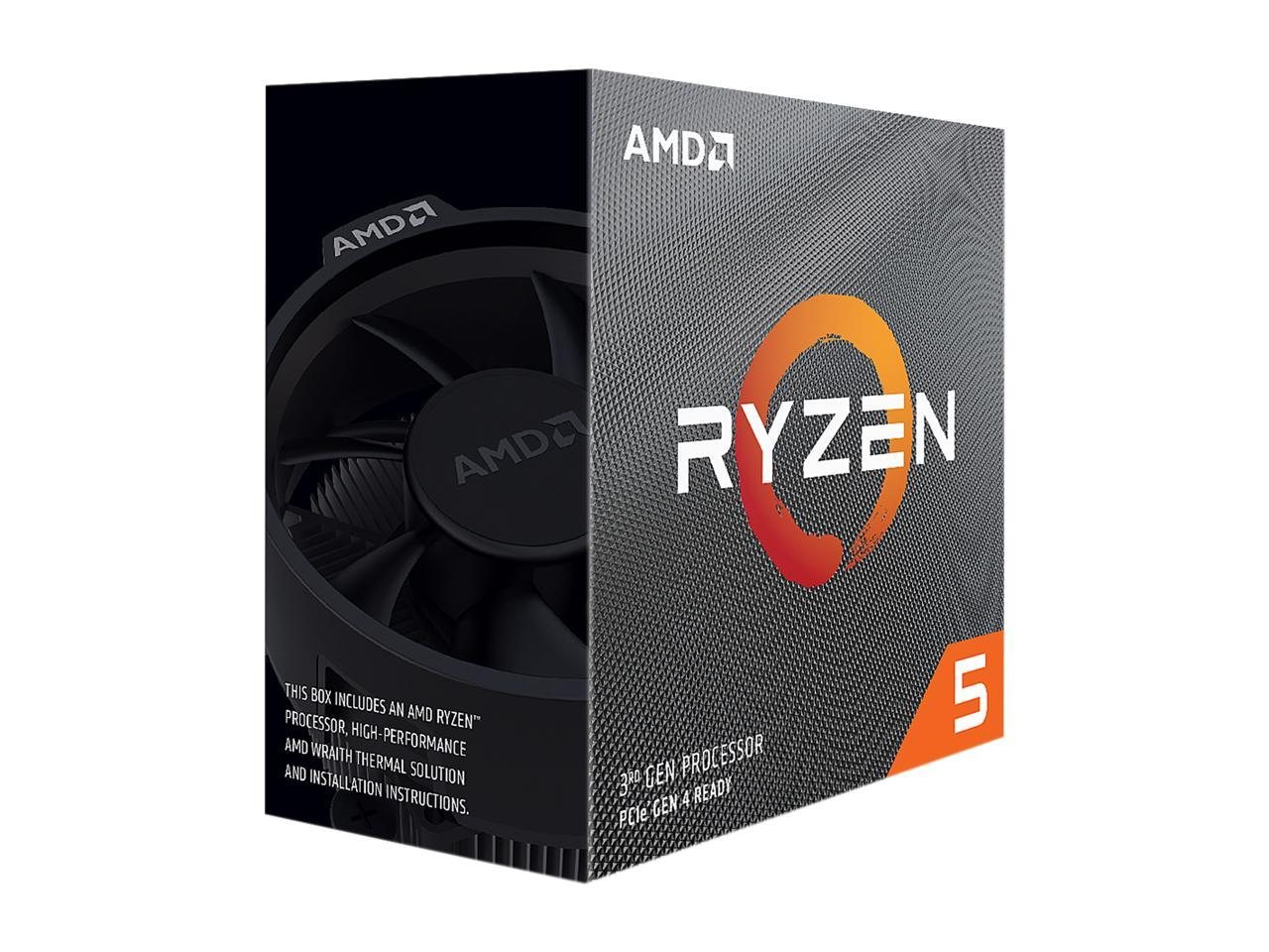 Alternative view of AMD RYZEN 5 3600