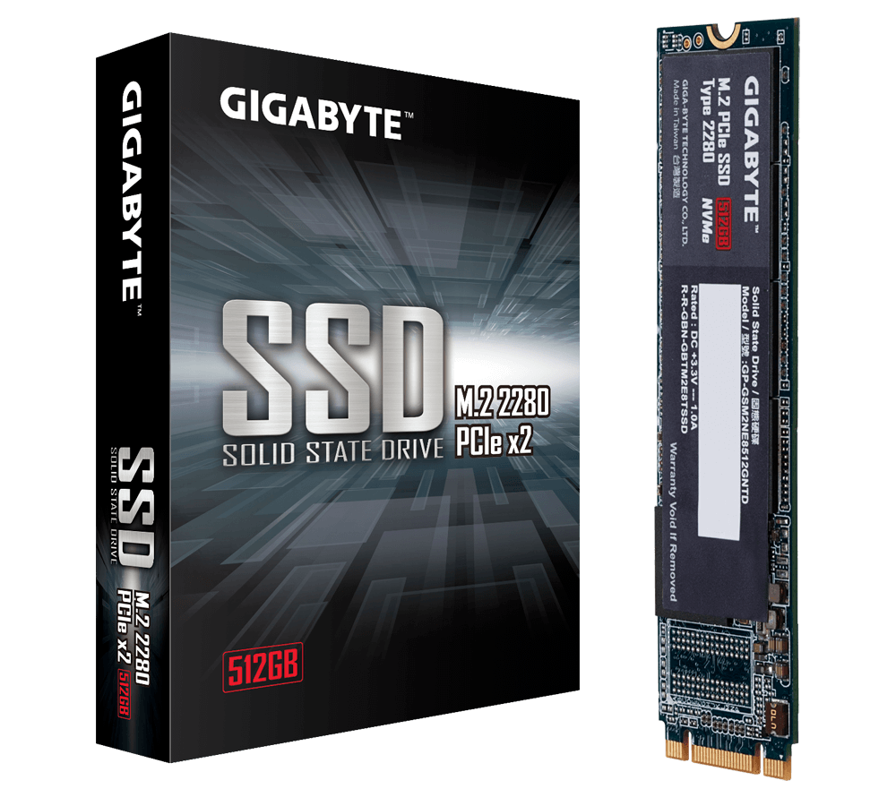 GIGABYTE M.2 PCIe SSD 512GB