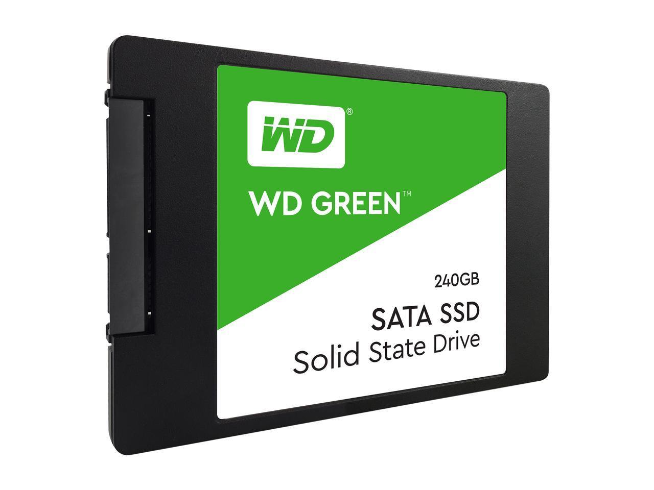 Alternative view of WD Green SSD 240GB