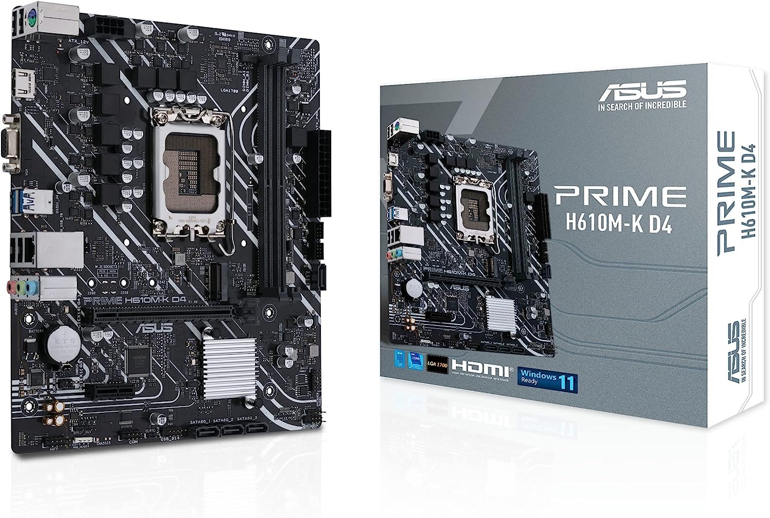ASUS Prime H610M-K D4