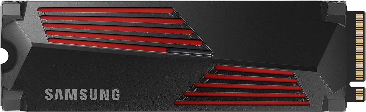 Alternative view of Samsung 990 PRO M2 NVME 1TB with Heatsink