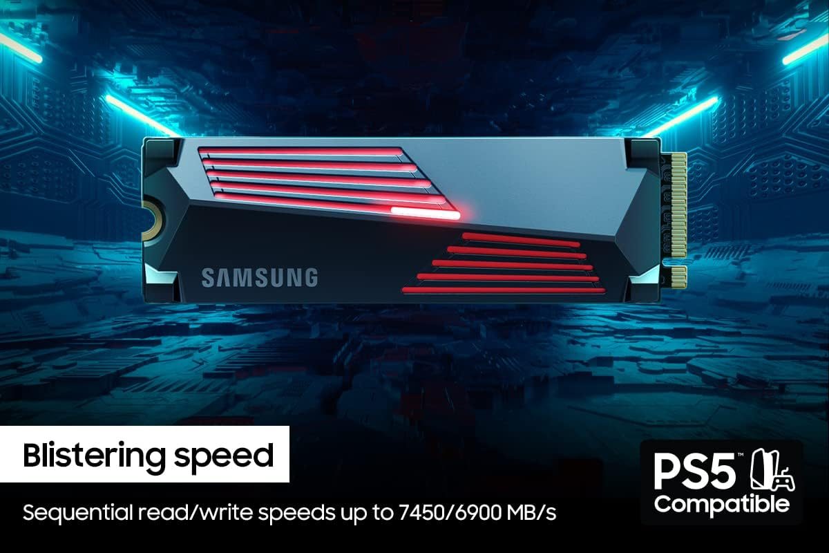 Samsung 990 PRO M2 NVME 1TB with Heatsink - Image 4
