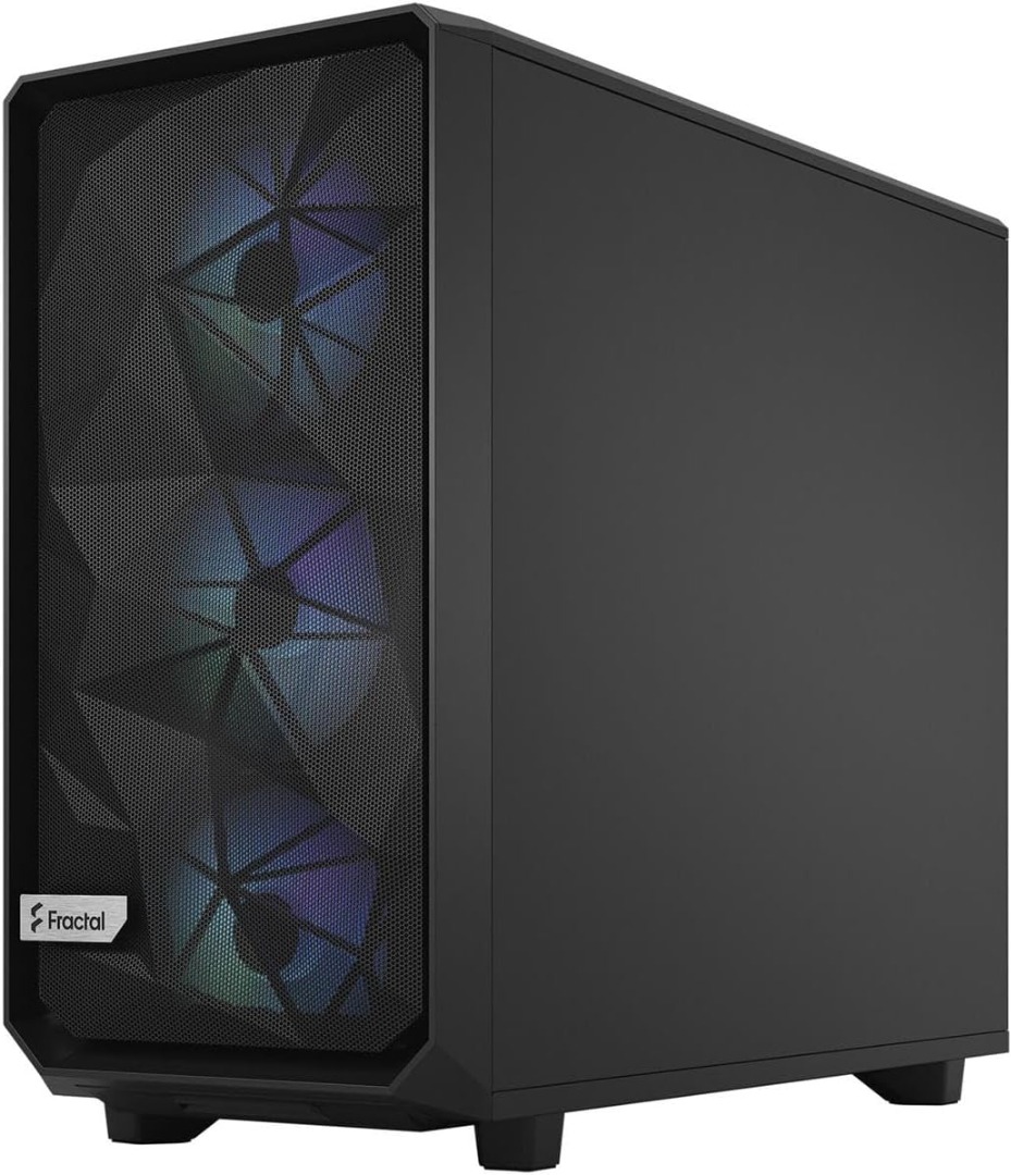 Alternative view of Fractal Meshify 2 RGB Black TG Light Tint