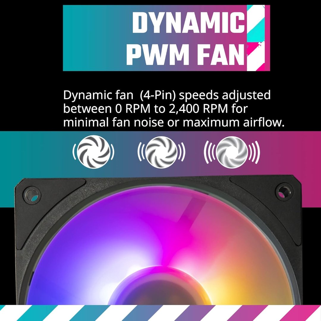 Cooler Master Mobius 120P ARGB 3in1 Performance - Image 6